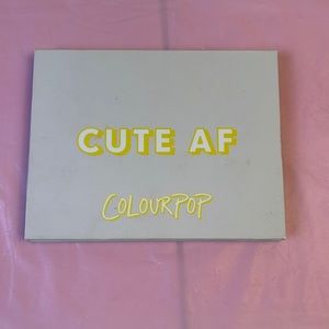 Colourpop cute af palette